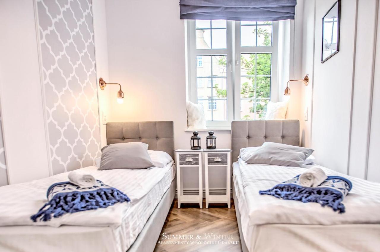 Family Luxury Nature Apartment, 1-6, 2 Sypialnie I Salon, 100M Bazylika 그단스크 외부 사진