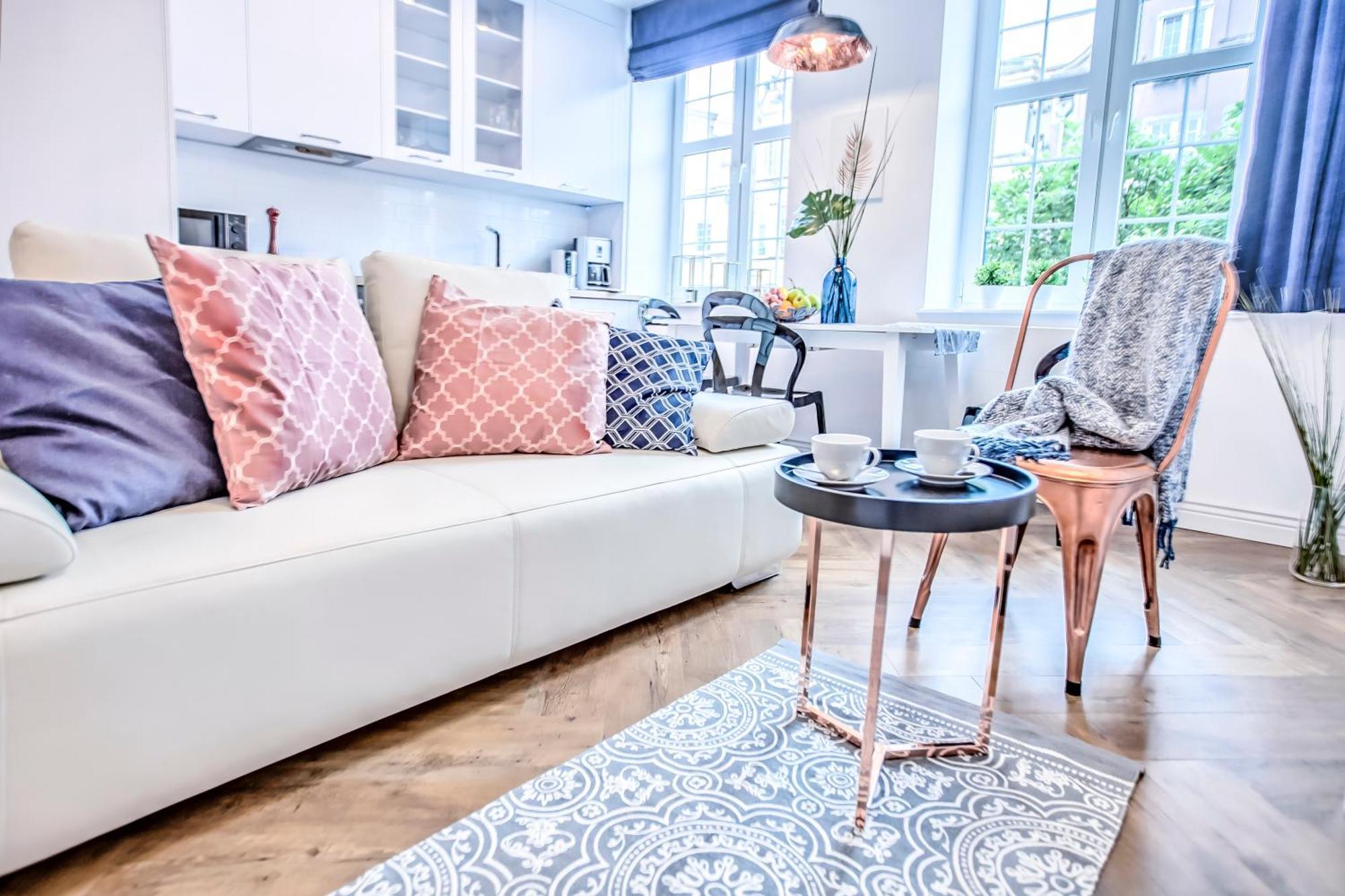 Family Luxury Nature Apartment, 1-6, 2 Sypialnie I Salon, 100M Bazylika 그단스크 외부 사진